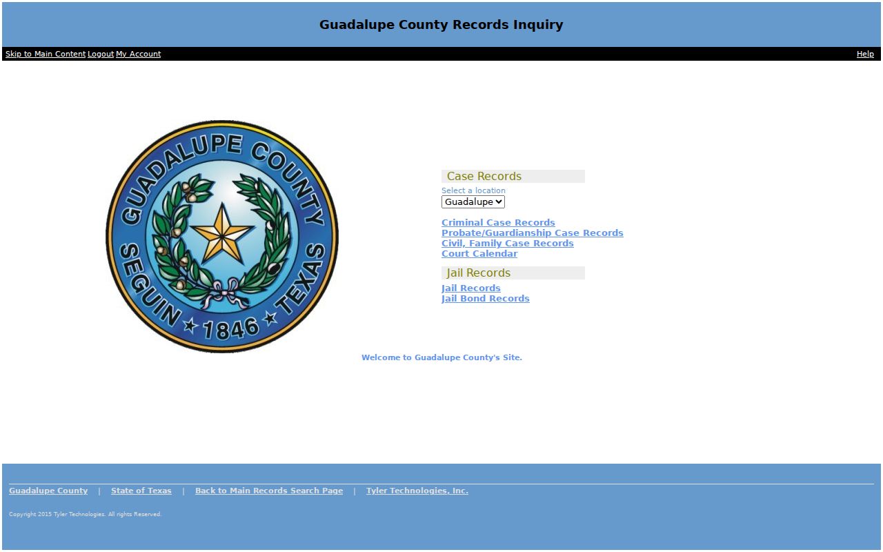 Cibolo residents directory Guadalupe County public court search