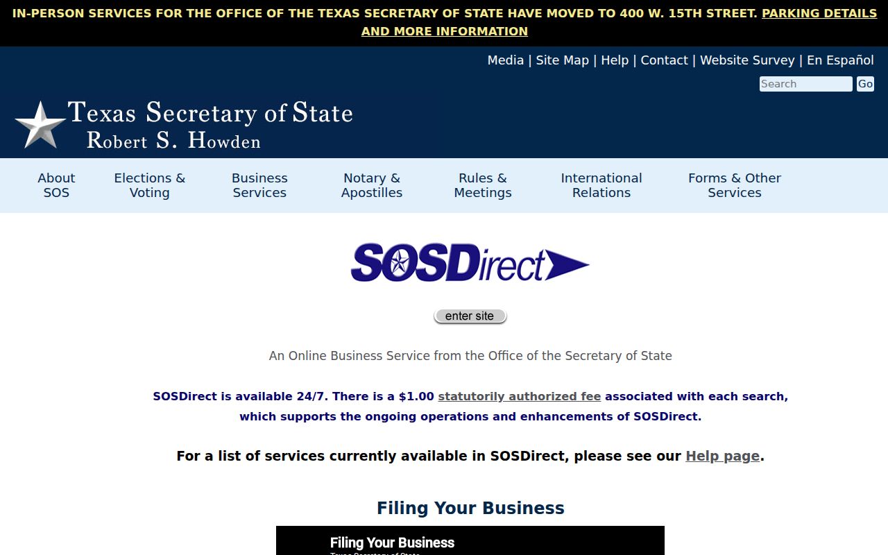 Cibolo residents directory Texas SOSDirect business search